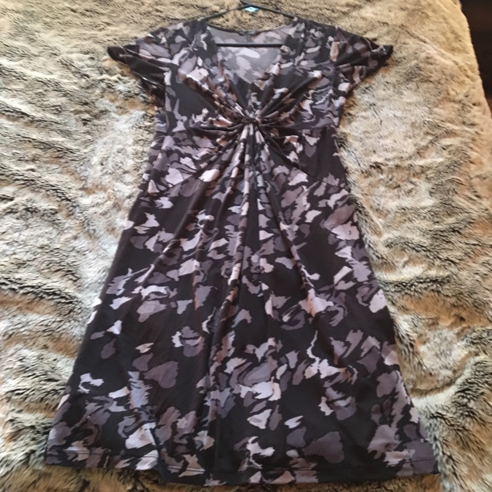 Black and grey dress